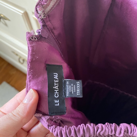 Le Chateau Beaded Short Prom/Grad/Event Dress - Picture 5 of 7